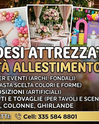 Kit completo allestimento feste