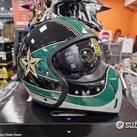 AIROH Casco Jet Modulare J110 -- Command -- Green