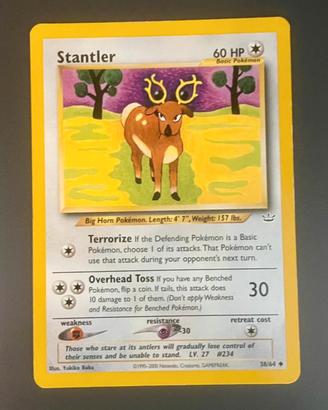 Stantler mazzo Neo Revelation