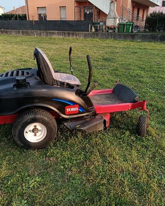 Tagliaerba trattorino TORO raggio zero 14-38z
