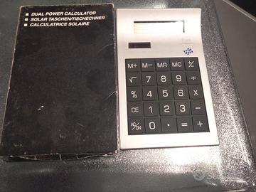 Calcolatrice solare rarissima vintage Fina