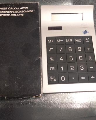 Calcolatrice solare rarissima vintage Fina