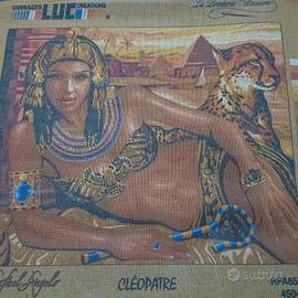 Quadro tela da ricamare a mezzo punto 