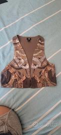 Gilet con paillettes tg.XS