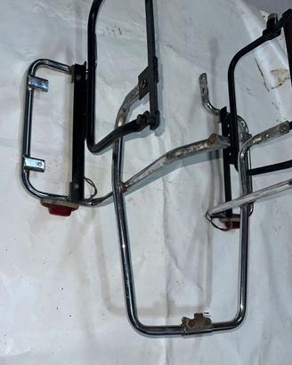 porta borse moto guzzi 1000 telai cromati
