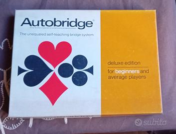 Bridge - Auto bridge gioco vintage