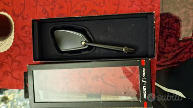 Specchio asferico destro ducati by rizoma nero