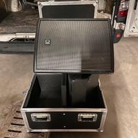 Monitor passivi Turbosound TXD12M in flight case