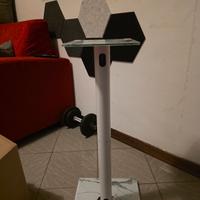 Stand diffusori bianco marmo