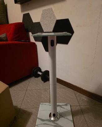 Stand diffusori bianco marmo