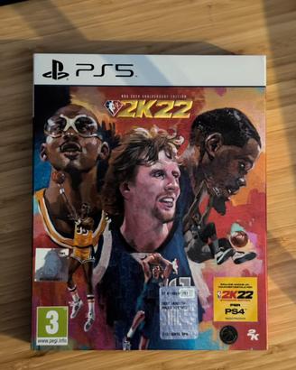 GIOCO PS5 NBA 2k22 EDIZIONE 75s ANNIVERSARY