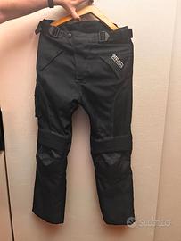 Pantaloni Moto Standing con protezioni e antiacqua