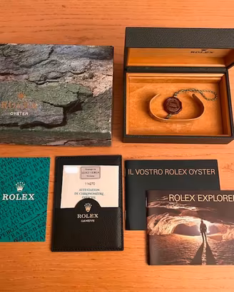 Corredo Rolex più garanzia - Scatola 68.00.71