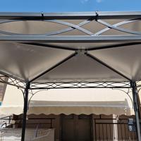 GAZEBO IN FERRO BATTUTO 