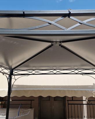 GAZEBO IN FERRO BATTUTO 