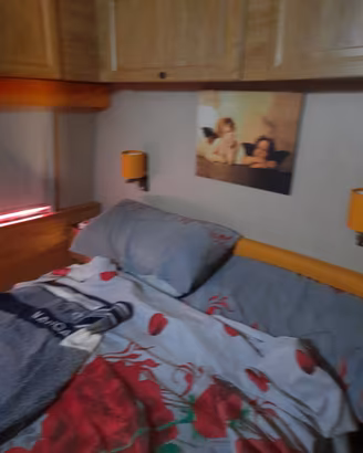 Roulotte con casetta in legno