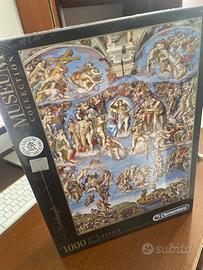 Clementoni Puzzle 1000 pezzi Michelangelo Giudizio