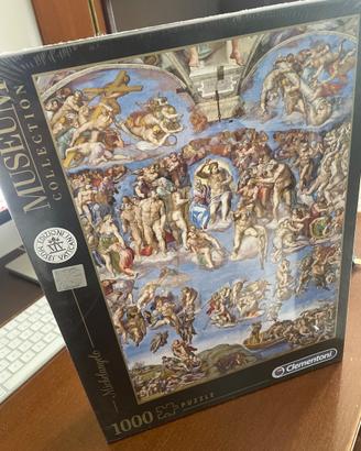 Clementoni Puzzle 1000 pezzi Michelangelo Giudizio