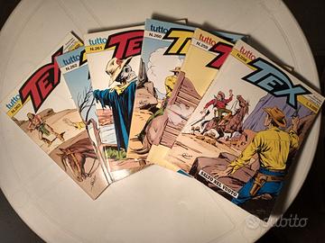 Giornalini TEX collana ristampa tre stelle