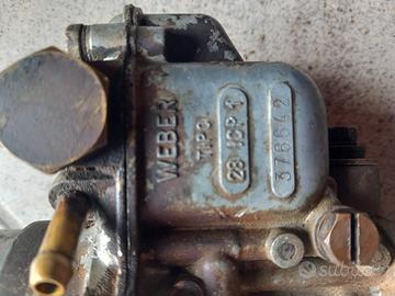 Carburatore weber 28 fiat 600 D