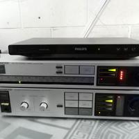 impianto hi fi vintage funzionante 