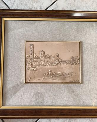 bassorilievo  Capitanelli  argento Venezia 