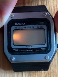 Orologio vintage CASIO F-300 anni 80