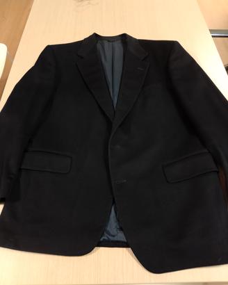 Giacca blu notte tessuto Loro Piana