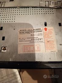 Sony autoradio