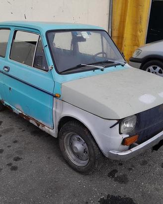 Fiat 126 Prima Serie Demolita - Per Ricambi