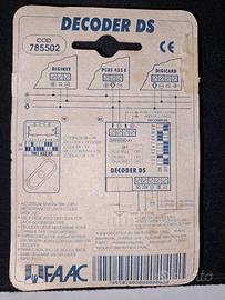 scheda decodifica faac 785502 