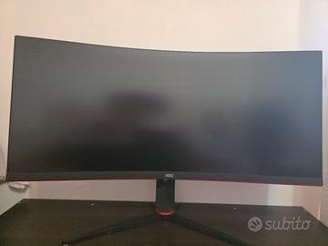AOC G2 CU34G2/BK monitor gaming