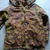 completo Mimetica Militare in Gorotex 