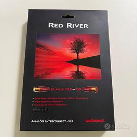 AUDIOQUEST RED RIVER cavo XLR 0,75 m  nuovo