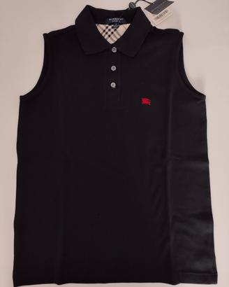 Polo canottiera Burberry donna taglia s