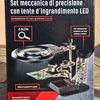 SET MECCANICA DI PRECISIONE Con Lente D’ingrandime