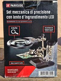 SET MECCANICA DI PRECISIONE Con Lente D’ingrandime