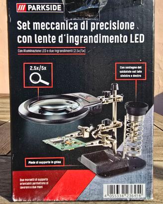 SET MECCANICA DI PRECISIONE Con Lente D’ingrandime