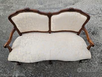 divanetto 2 posti stile Luigi xv