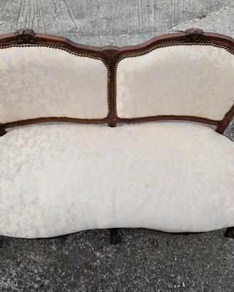 divanetto 2 posti stile Luigi xv