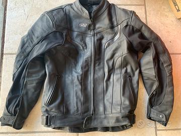 Giacca in pelle da moto