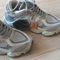 NB 9060 New Balance 44 grigie chiaro 