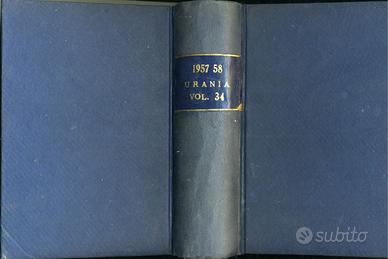 URANIA ed. Mondadori 1957-1958 NUM. 34,  5 riviste