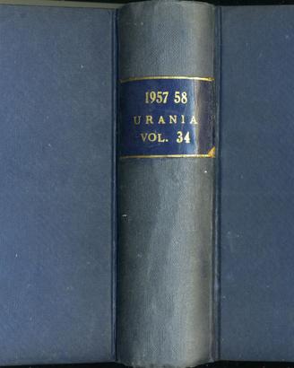 URANIA ed. Mondadori 1957-1958 NUM. 34,  5 riviste