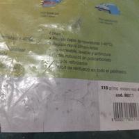 telone occhiellato e telo ombreggiante. 