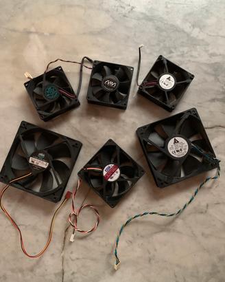 Lotto ventole PC varie - Cooler Master + altri 6pz
