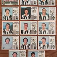 lotto 14 figurine Panini Juventus 1979/80