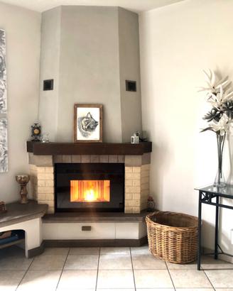 Caminetto con inserto a pellet Jolly Mec Star 80