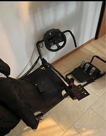 Volante logitech g92 xbox con seduta playset