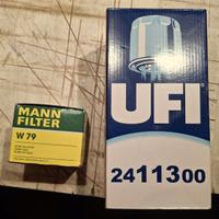 filtri gasolio + olio Renault megane